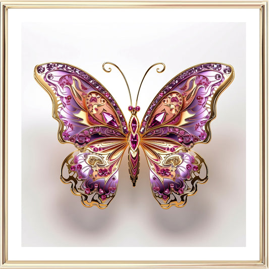 Crystal Butterfly Art Print