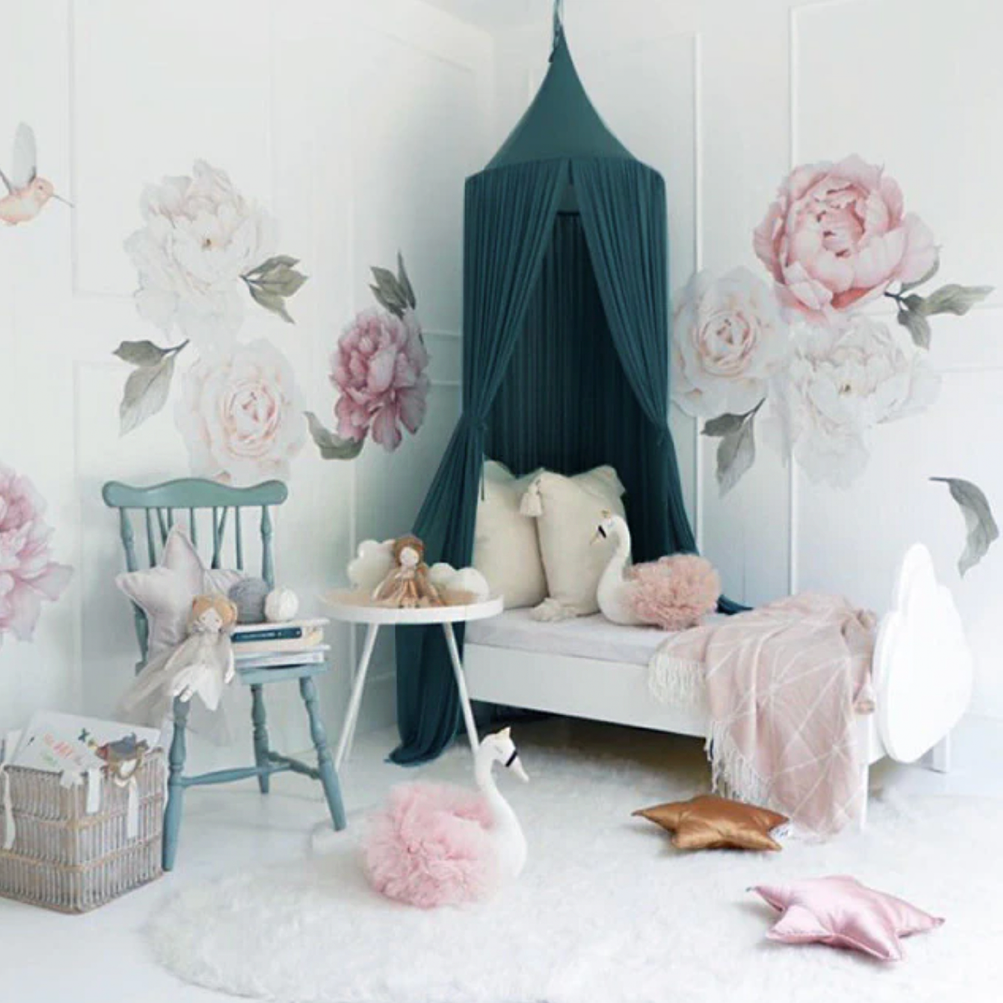 Dream Play Tent Bed Canopy  - 5 Colours - Jasmine and Jade Interiors