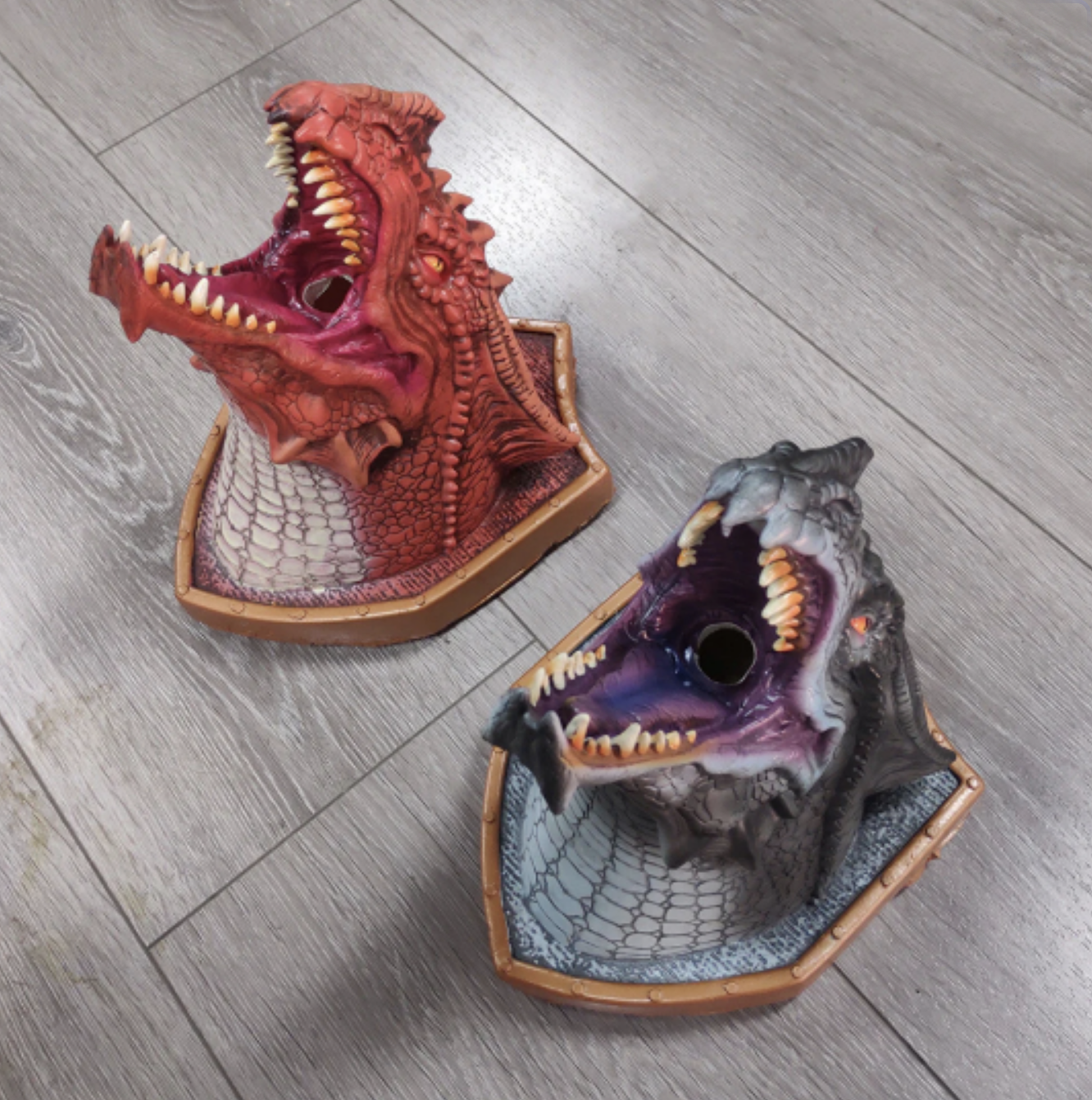 Smoke Blowing LED Dragon Head - Wall Mounted - 3 Colours - Jasmine and Jade Interiors