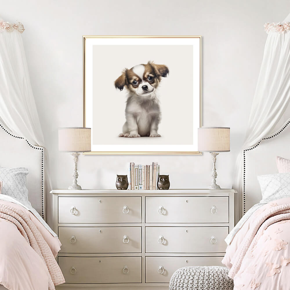 Cute Puppy (A) Art Print