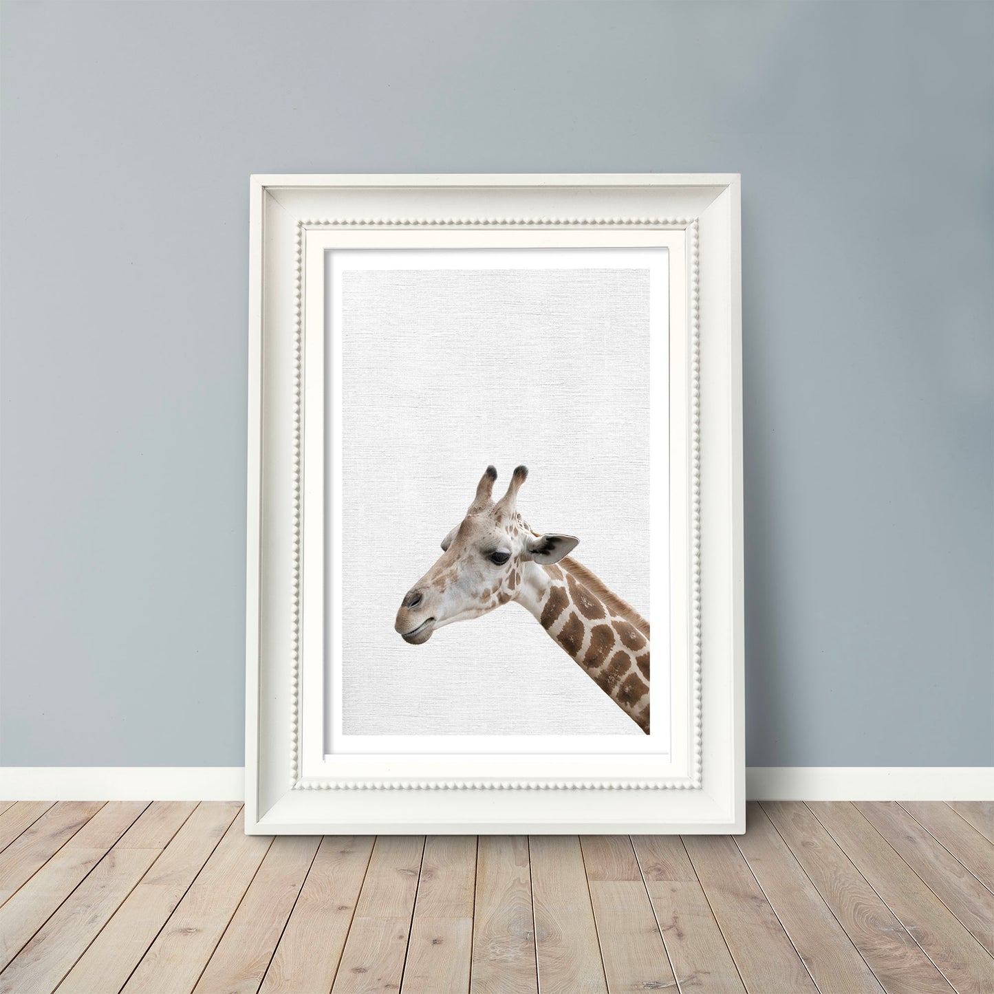 Baby Giraffe Art Print , kids poster