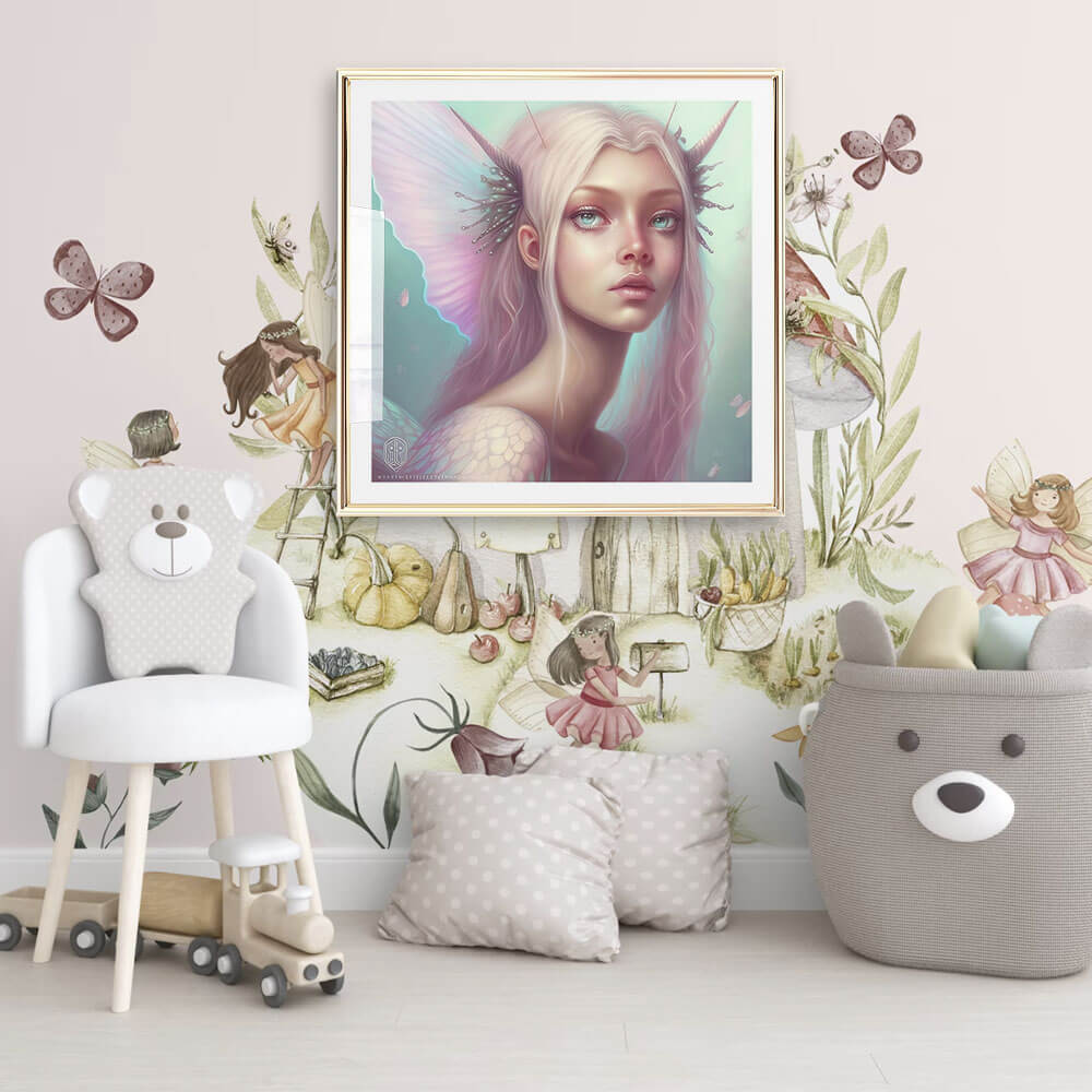 Elf Girl Art Print