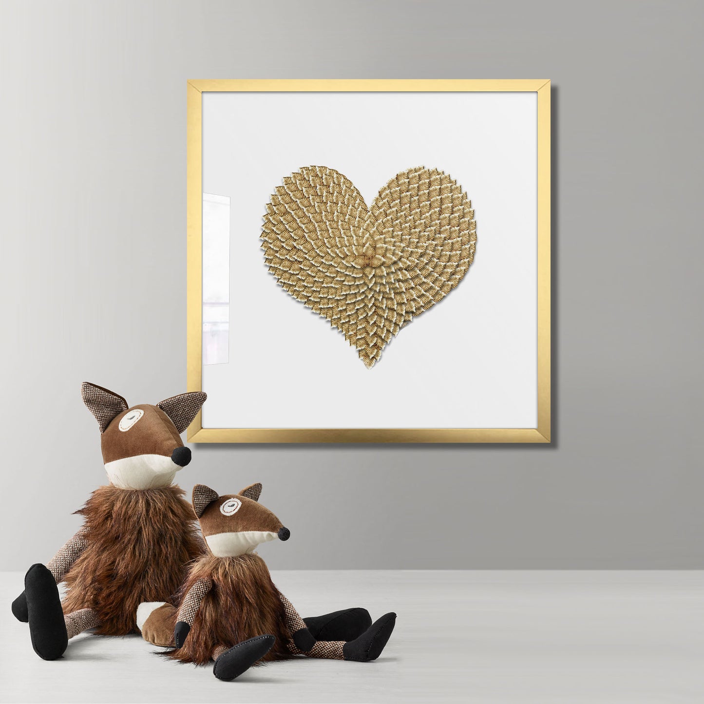 Heart Leaf Art Print - Jasmine and Jade Interiors