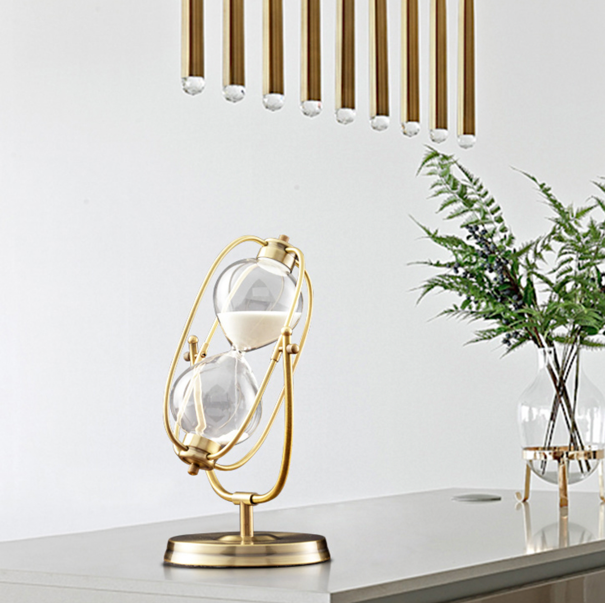 Vintage Gold Hourglass - 3 Colours - Jasmine and Jade Interiors
