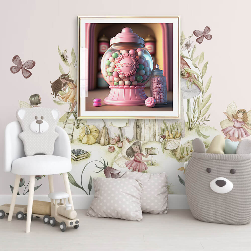 Gumball Machine Art Print