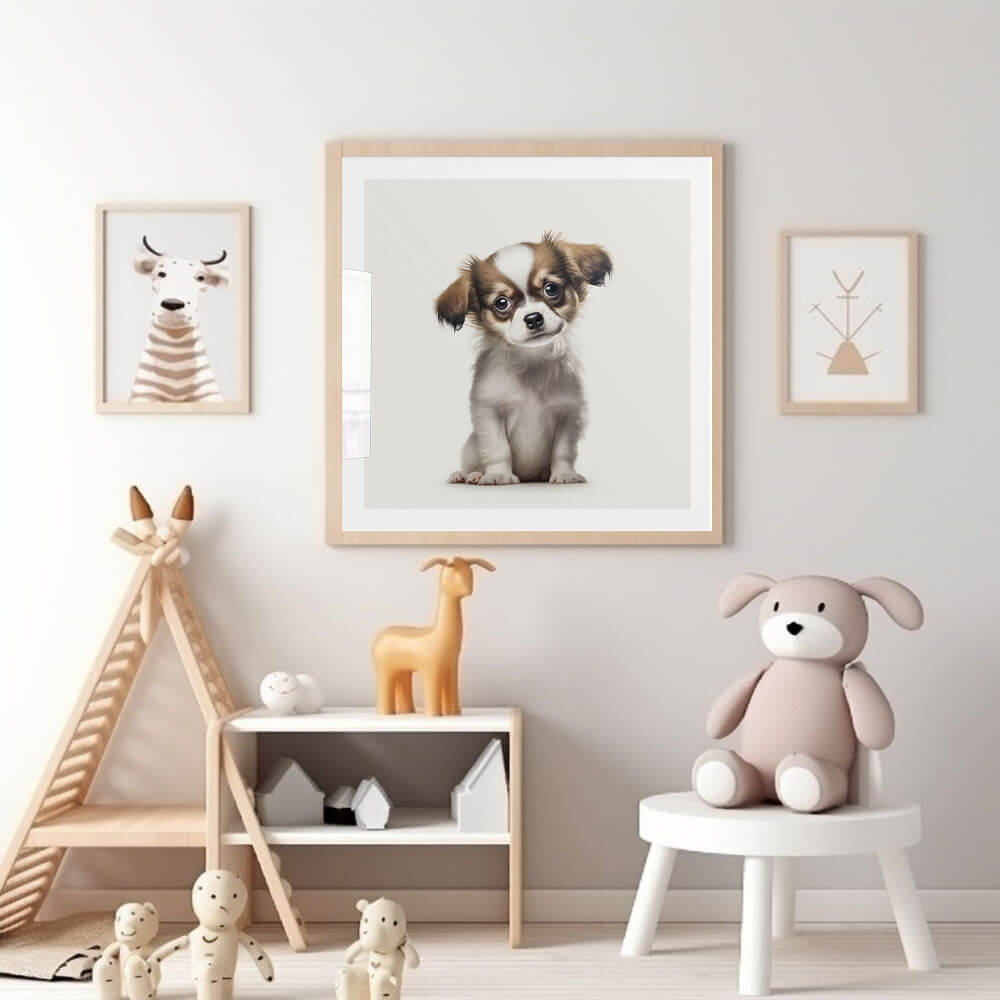 Cute Puppy (A) Art Print