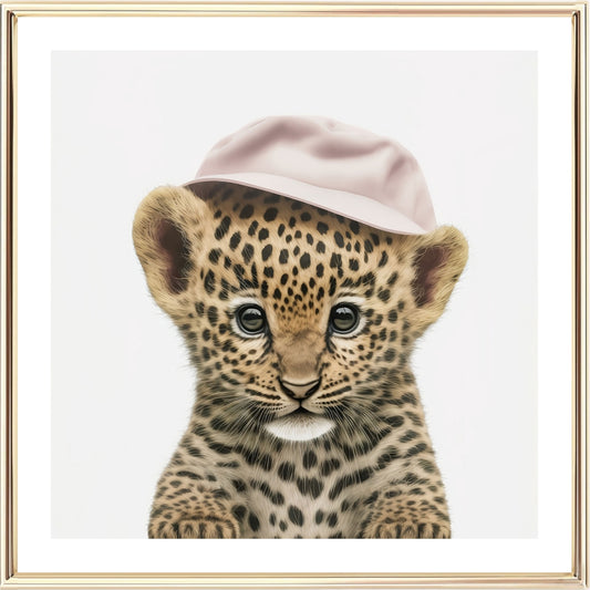 Leopard Cub (C) konsttryck