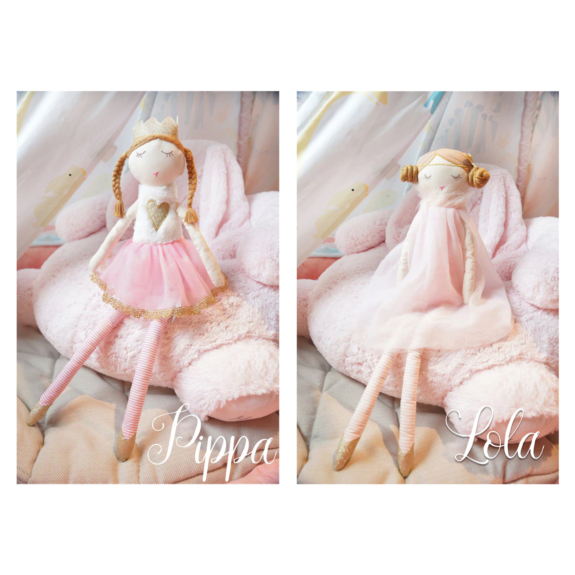 Princess Rag Doll - 50cm Soft Touch - Jasmine and Jade Interiors