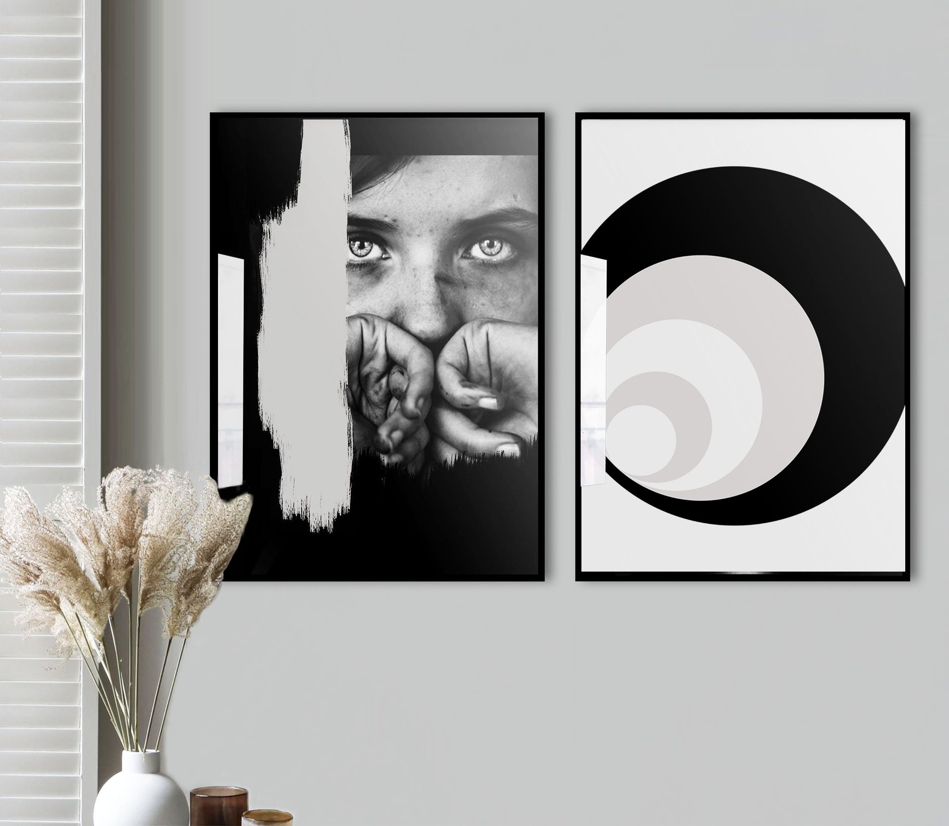 Concentric Circles Art Print - Jasmine and Jade Interiors