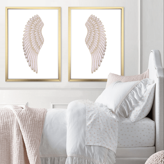 Angel Wing Art Prints - Jasmine and Jade Interiors