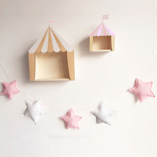 Nordic Felt Star Wall Garland