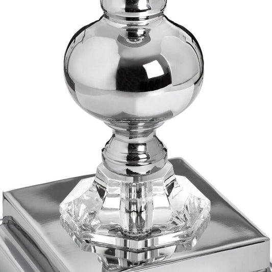 Lampa Tábla Milan Chrome & Gloine