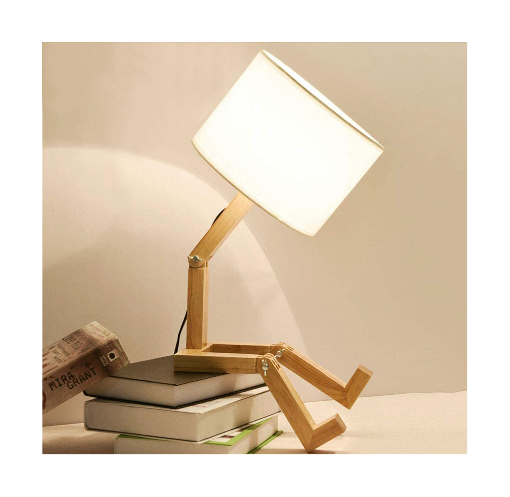 Robot Lamp - Book Holder - Jasmine and Jade Interiors