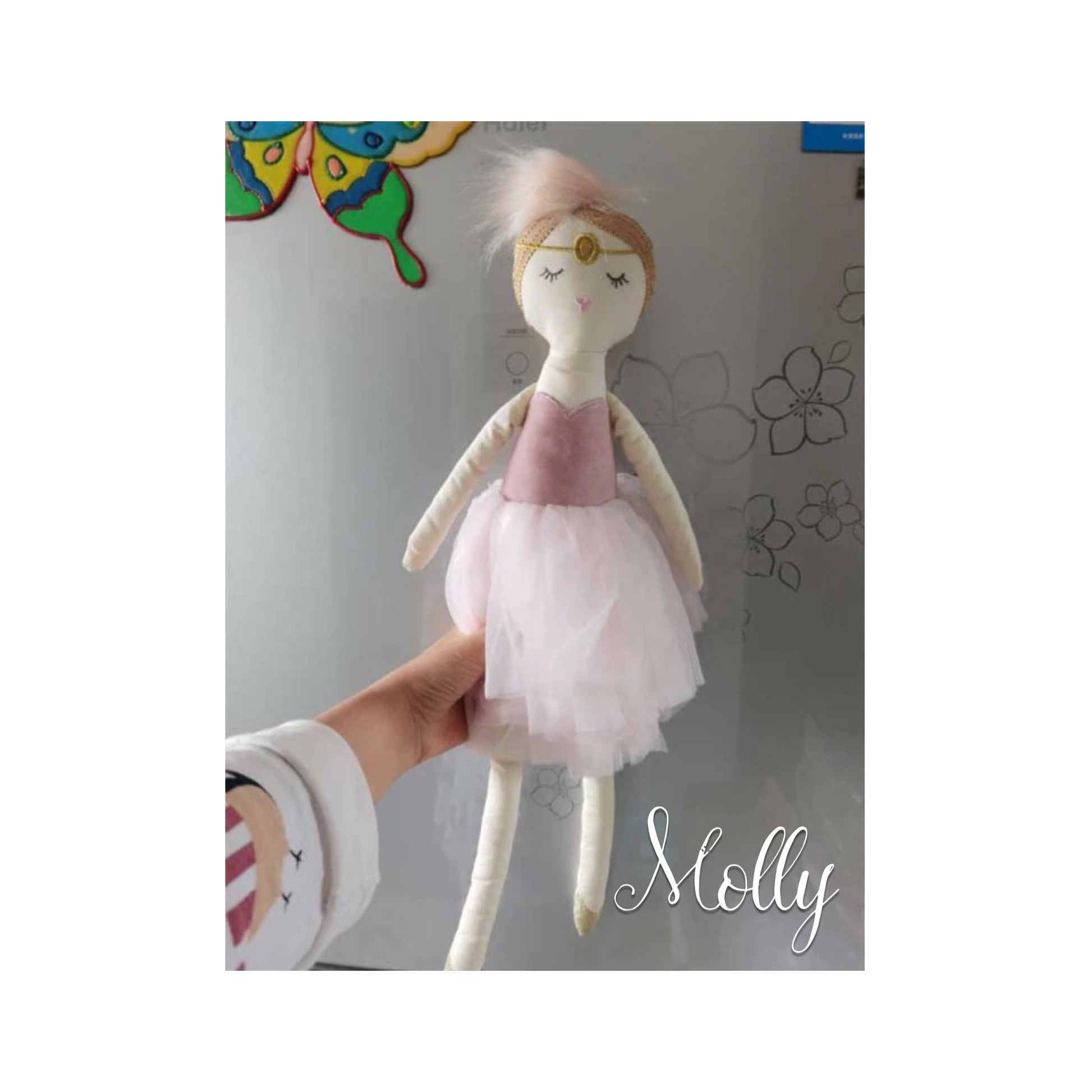 Princess Rag Doll - 50cm Soft Touch - Jasmine and Jade Interiors