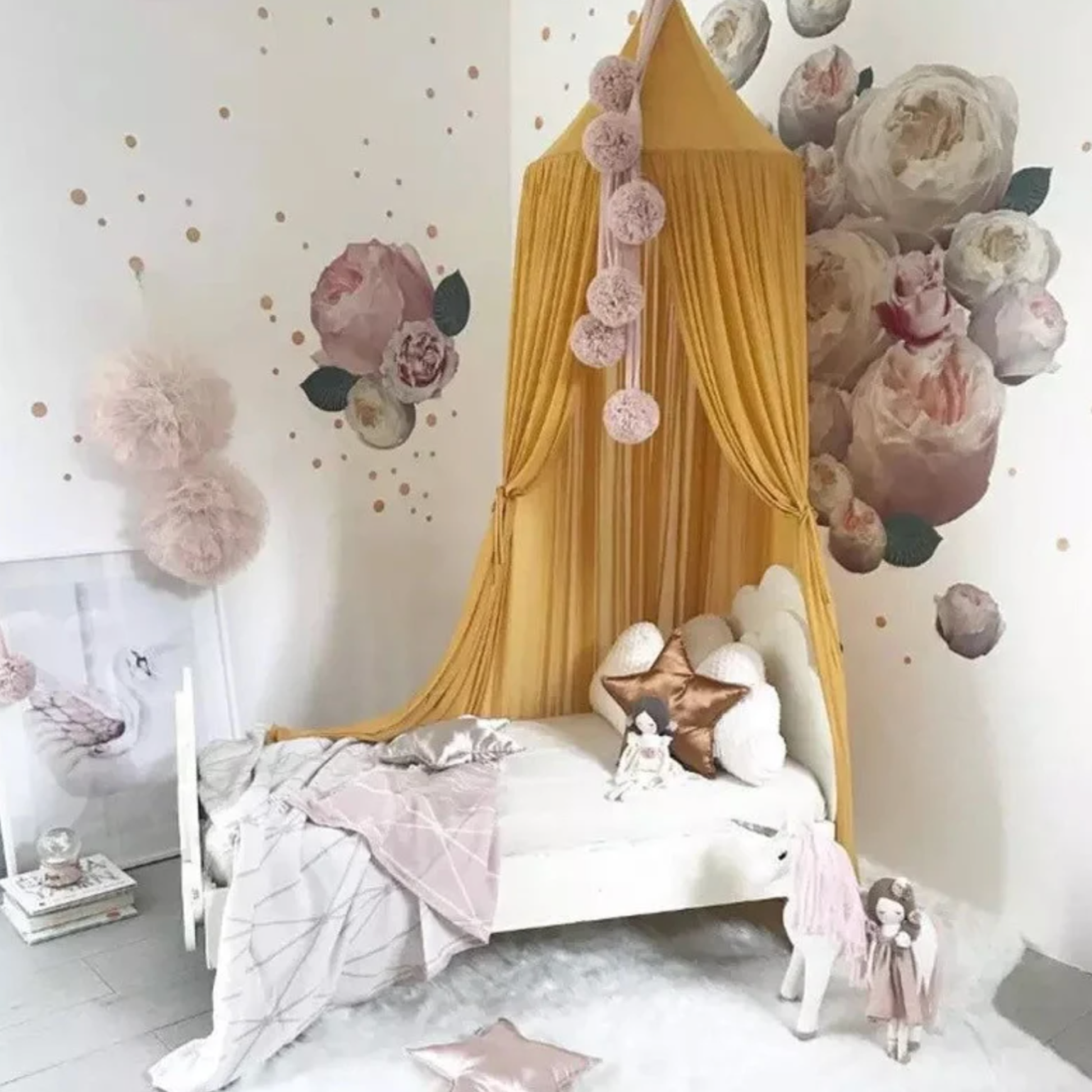 Dream Play Tent Bed Canopy  - 5 Colours - Jasmine and Jade Interiors