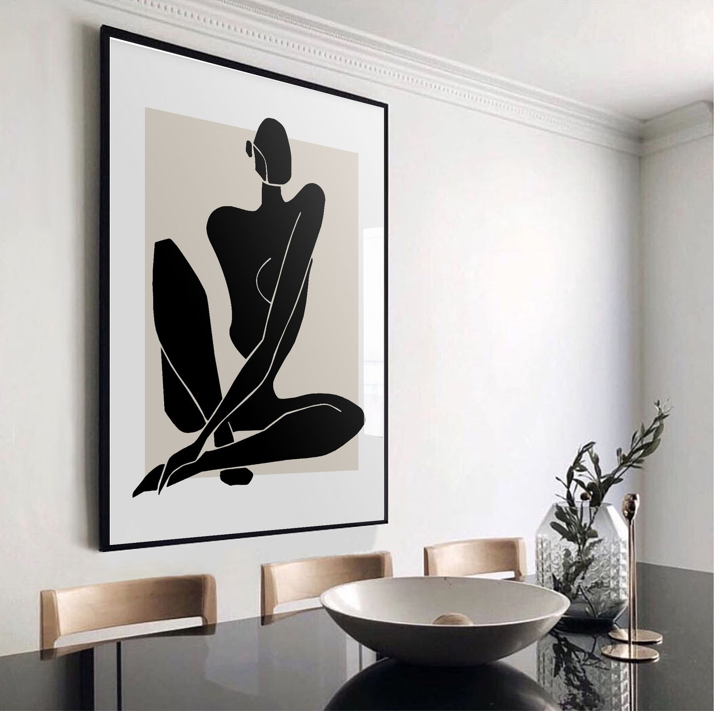 Boho Woman Art Print