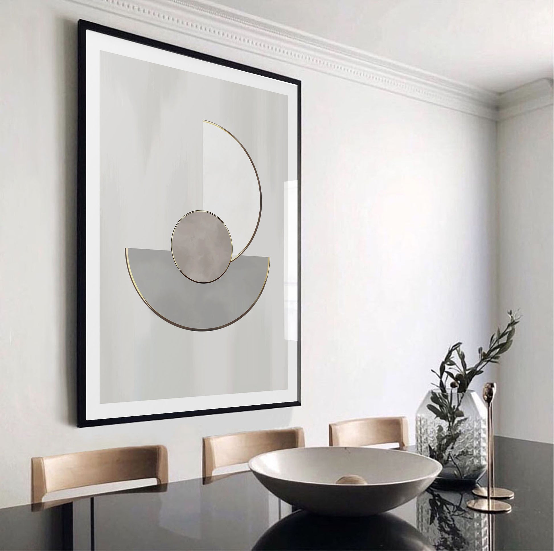 Organic Shapes Print - Jasmine and Jade Interiors