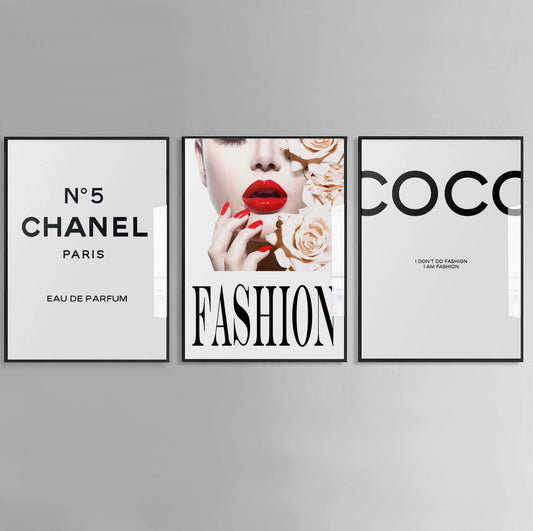 Couture Collection: Fashion Girl Art Print