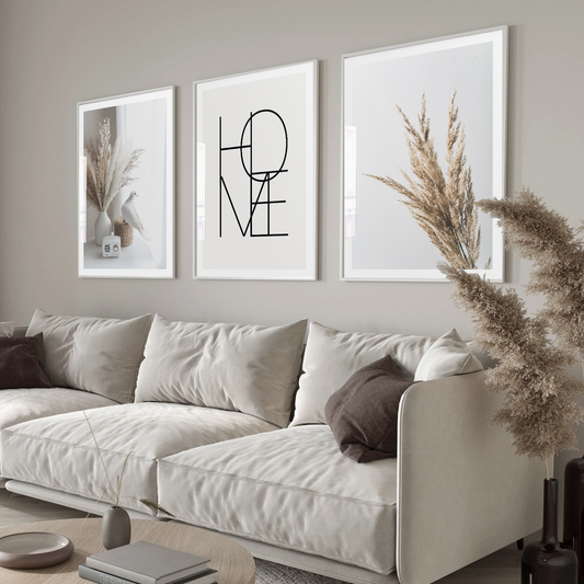 Pampass Grass Art Print