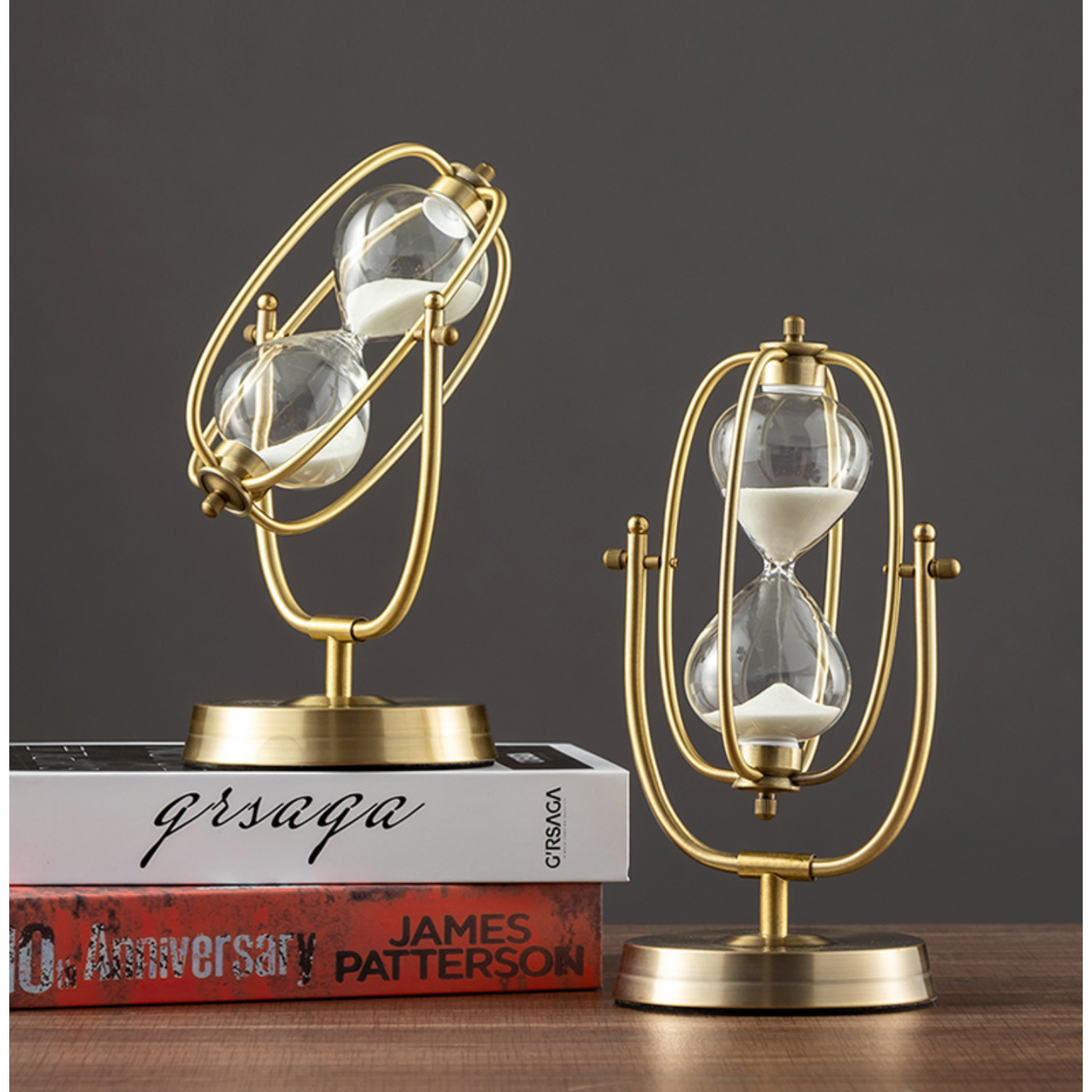 Vintage Gold Hourglass - 3 Colours - Jasmine and Jade Interiors