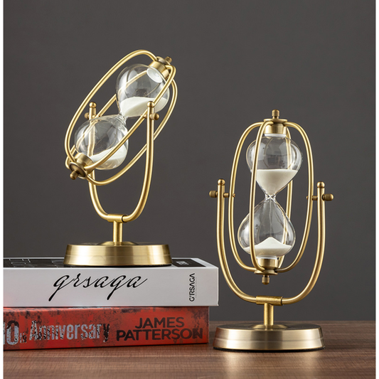 Vintage Gold Hourglass - 3 Colours - Jasmine and Jade Interiors