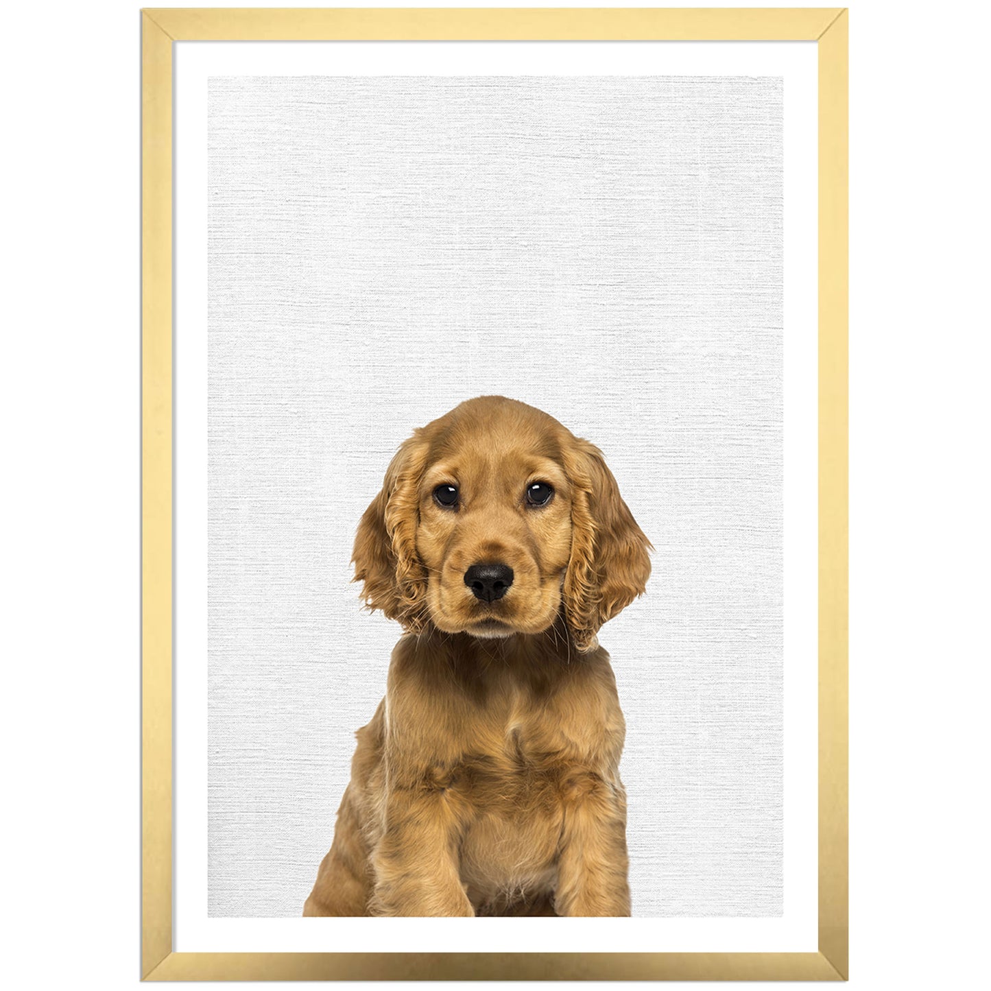 Cute Puppy Art Print