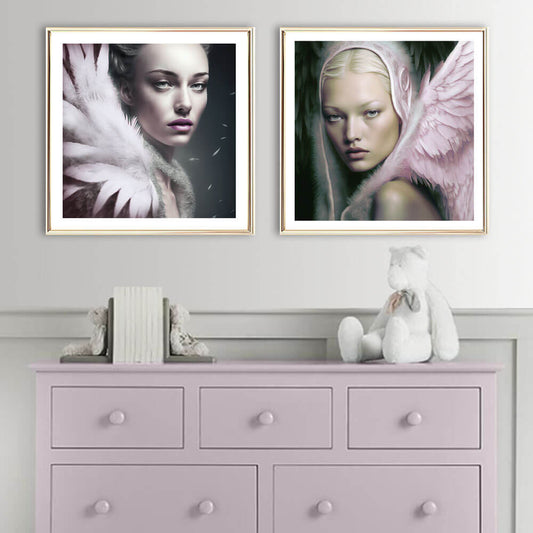 Belle rose 3D Impression artistique