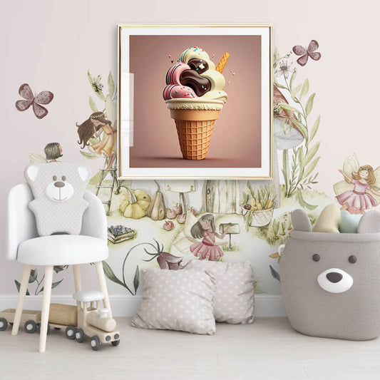 Ice Cream (B) Art Print