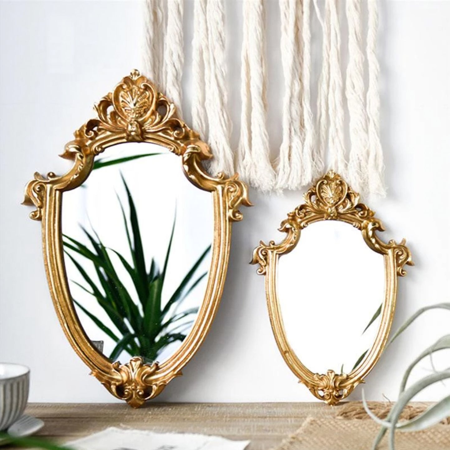 Golden Princess Mirror's - Jasmine and Jade Interiors