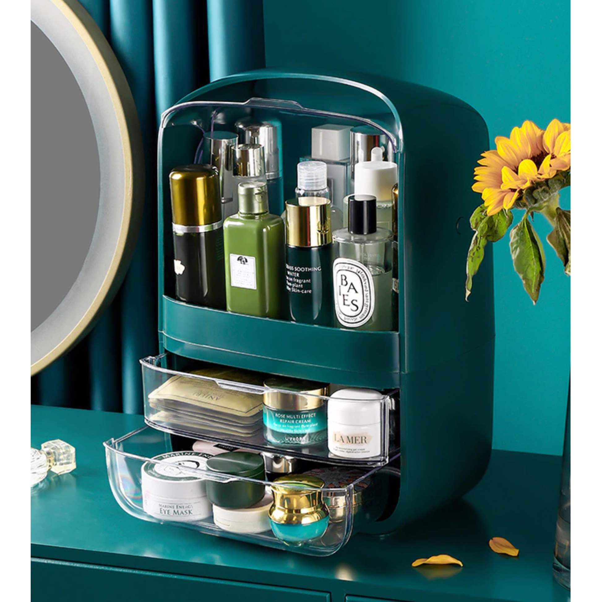 Elite Portable Makeup Organiser - 3 Colours - Jasmine and Jade Interiors