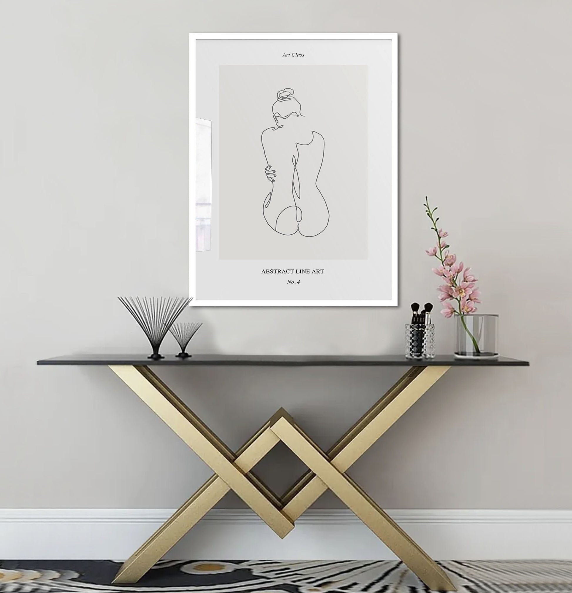Naked Lady Art Print No. 4 - Jasmine and Jade Interiors