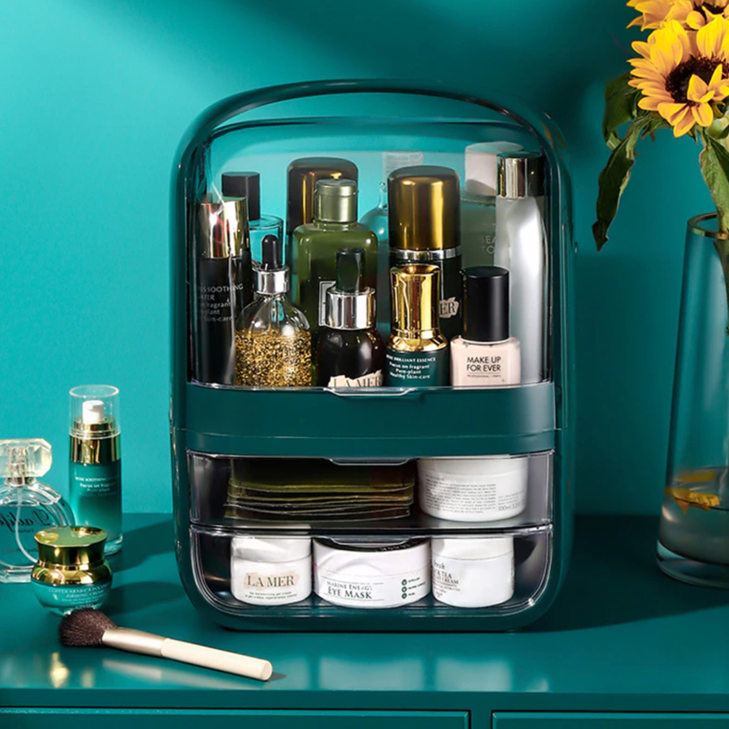 Elite Portable Makeup Organiser - 3 Colours - Jasmine and Jade Interiors