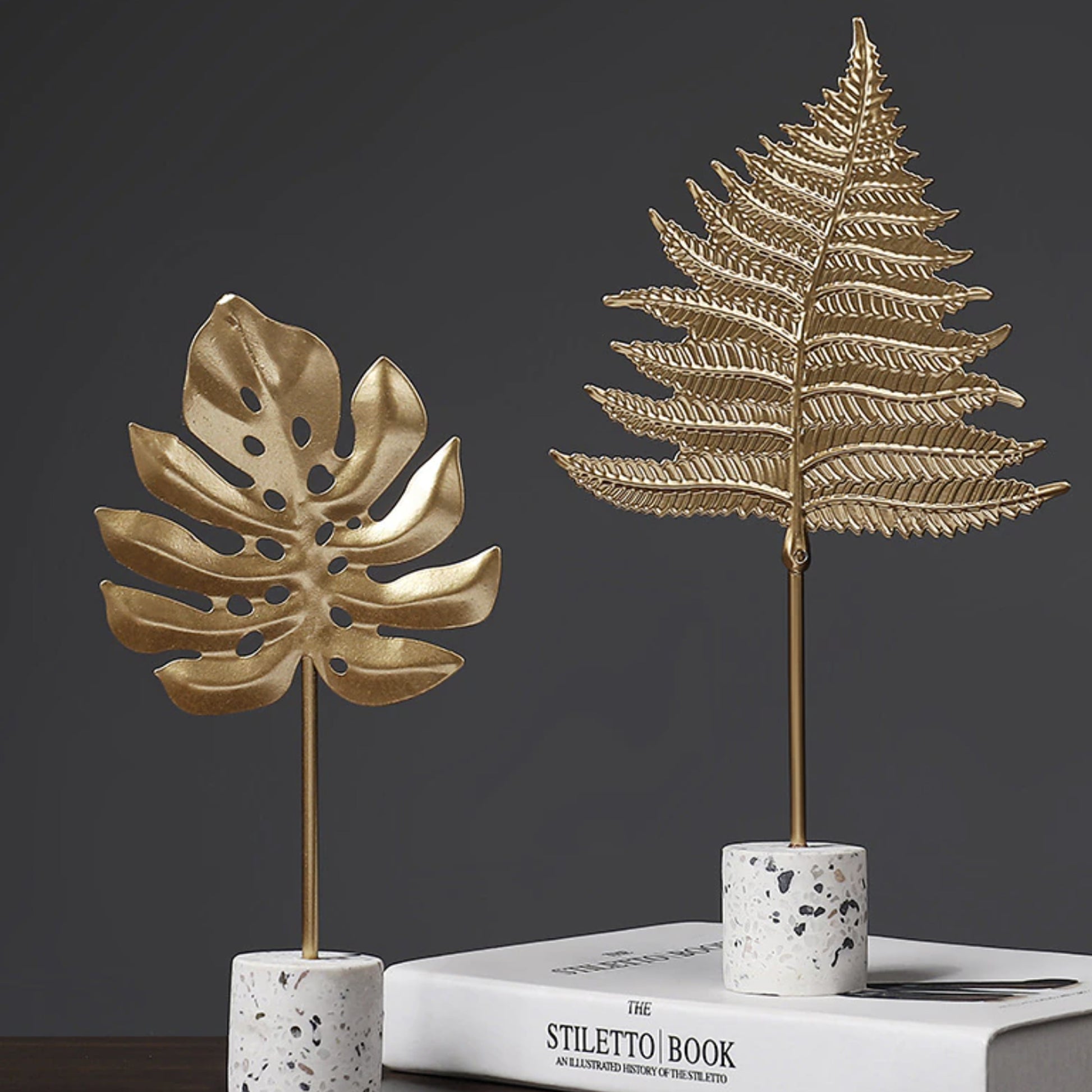 Gold Leaf Ornaments - Jasmine and Jade Interiors