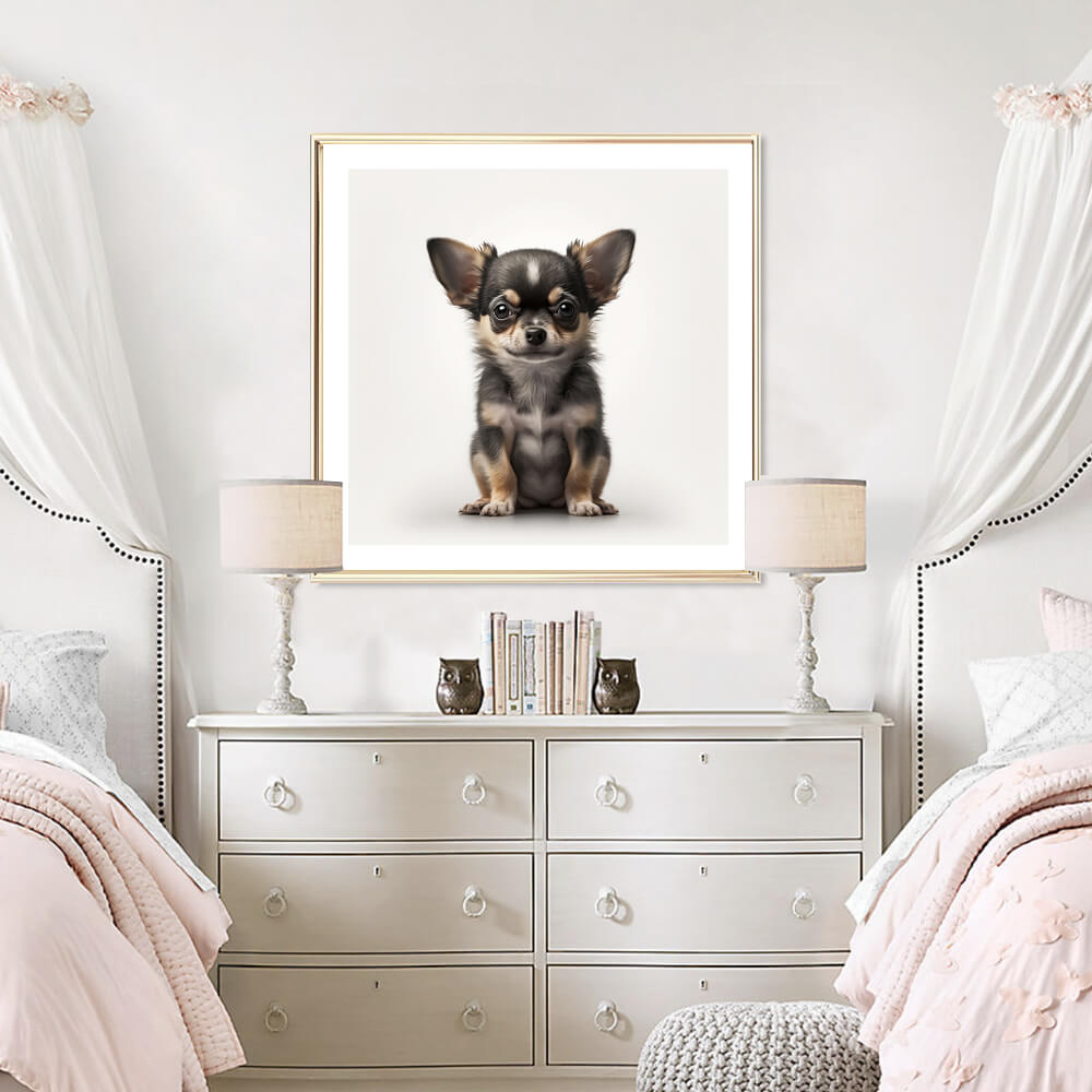 Cute Puppy (B) Art Print