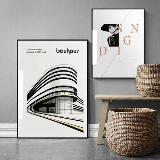 Bauhaus 100TH Anniversary Art Print