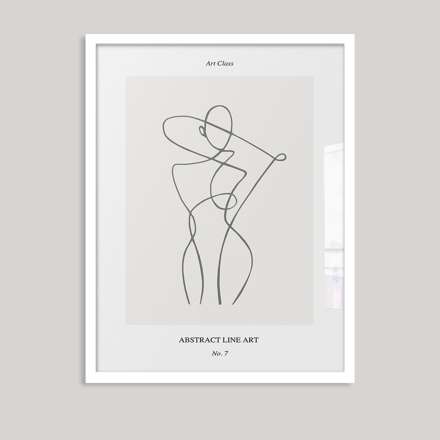 Couture - Line Art Print No.7 - Jasmine and Jade Interiors