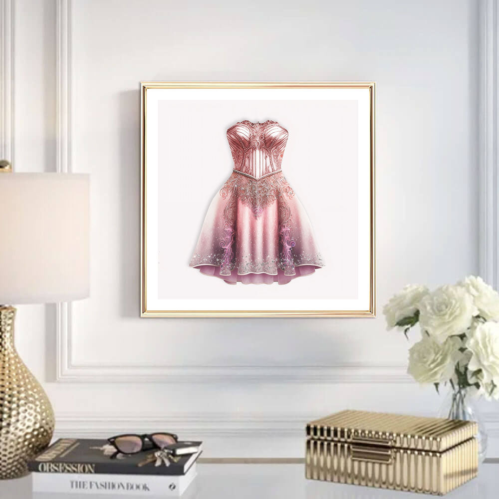 Princess Dress Art Print
