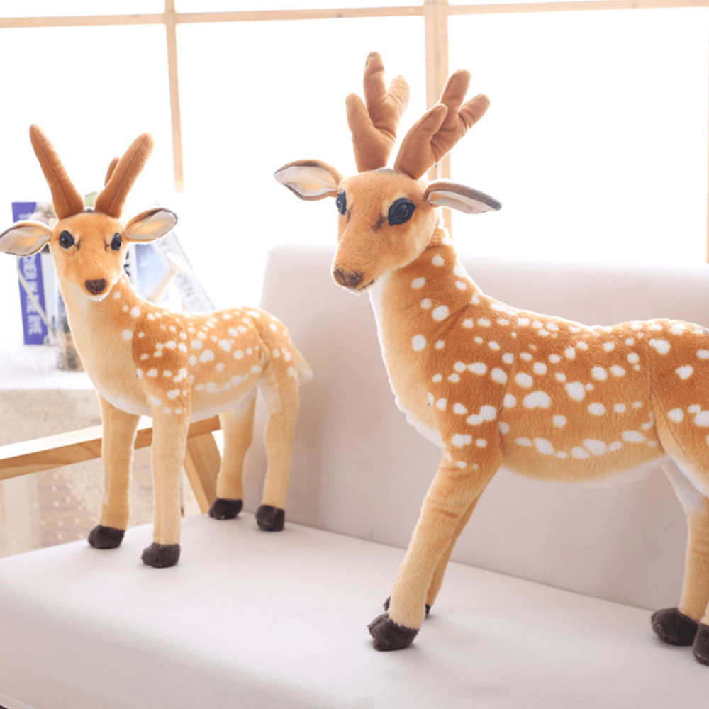 Realistic Plush Toy Reindeer