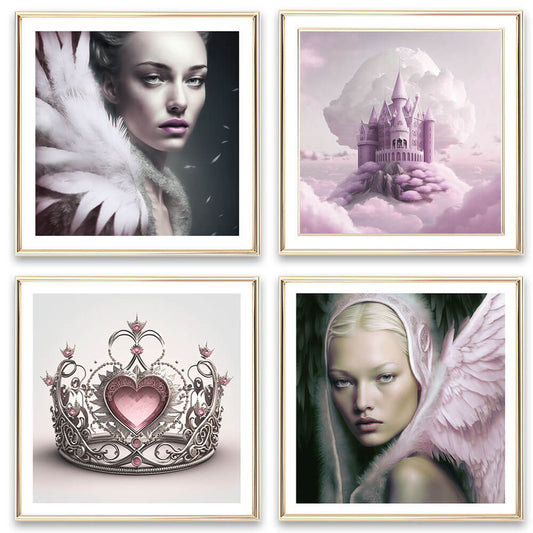 Belle rose 3D Impression artistique