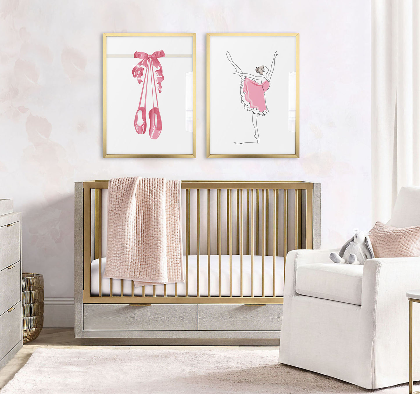 Dancing Ballerina Art Print - Jasmine and Jade Interiors