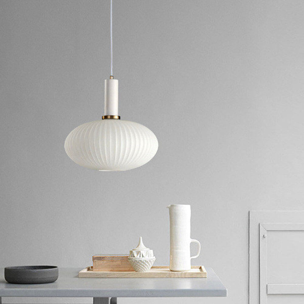 Nordic designed glass pendant light