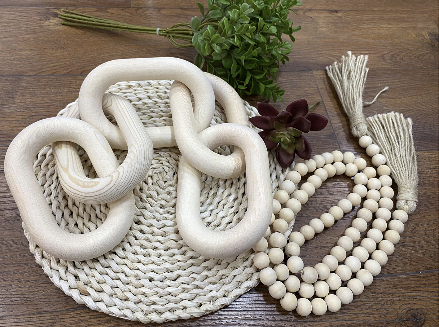 Boho 5-kedjelänkskulptur - 4 färger
