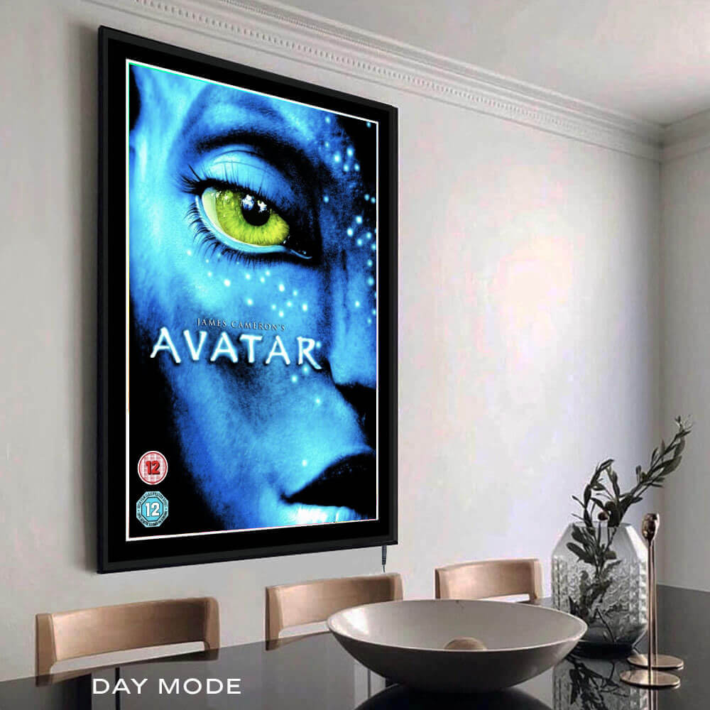 Avatar Illuminated Backlit LED Framed Movie Art