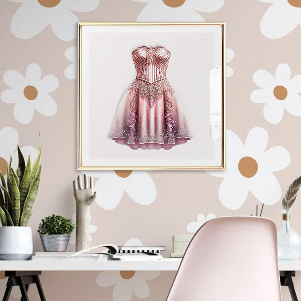 Princess Dress Art Print