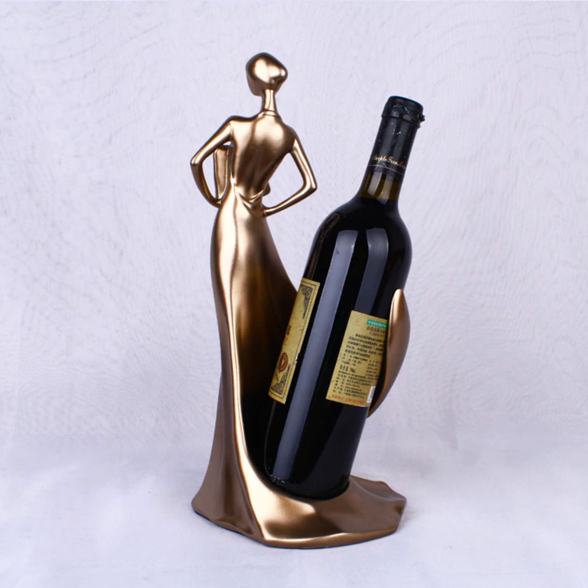 Luxury Lady Wine Bottle Holder - 4 Colours - Jasmine and Jade Interiors