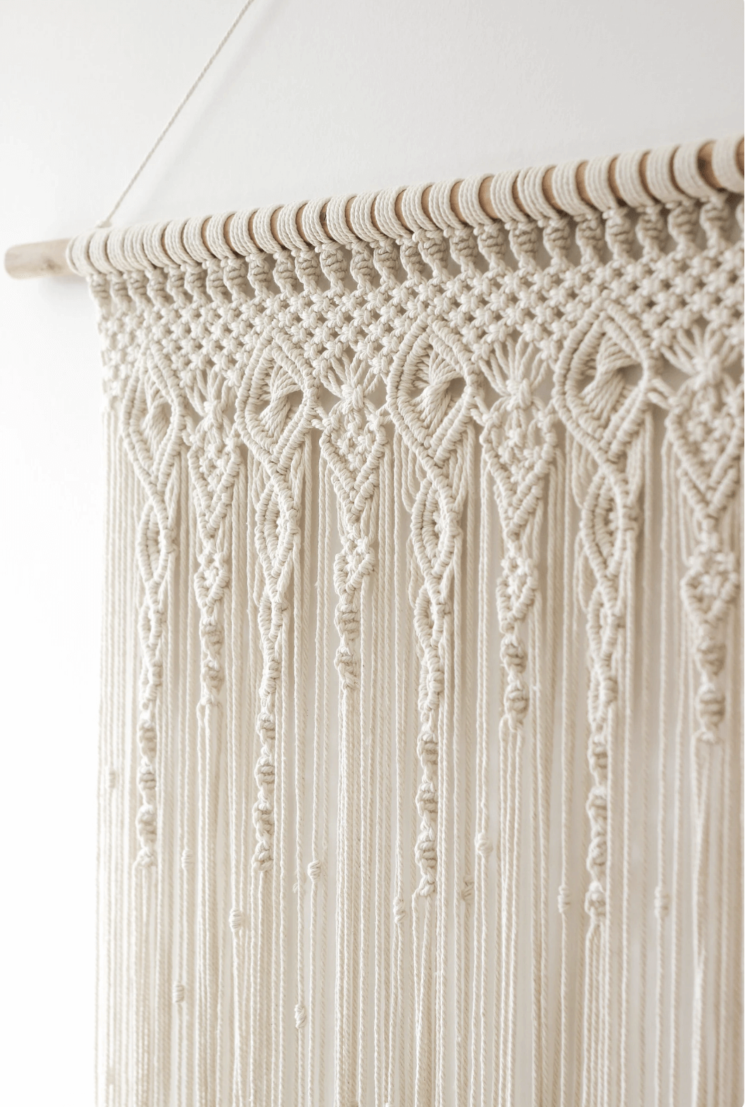 Peace Boho Macrame Tapiz Borla Cortina