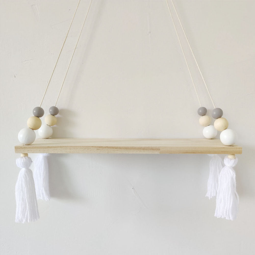 Nursery Beaded Wall Shelves