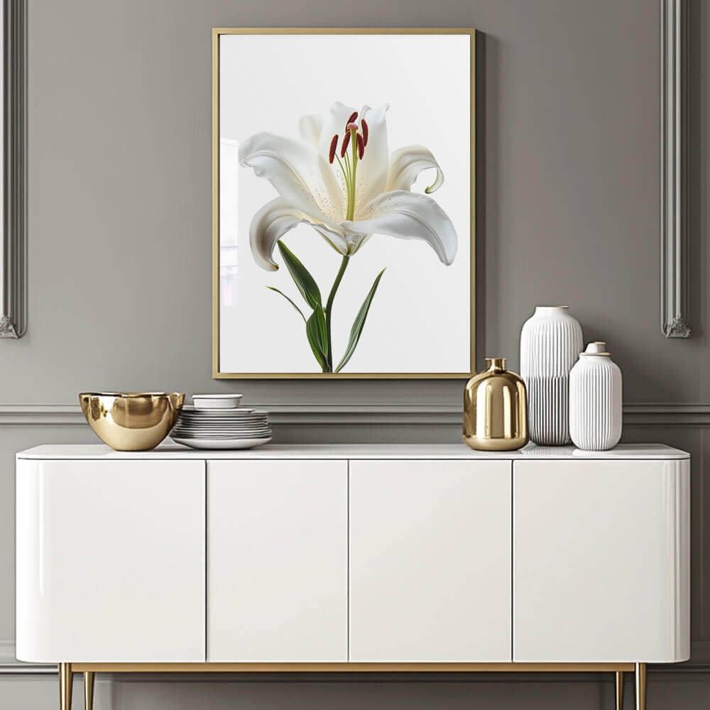 Stargazer Lily Art Print