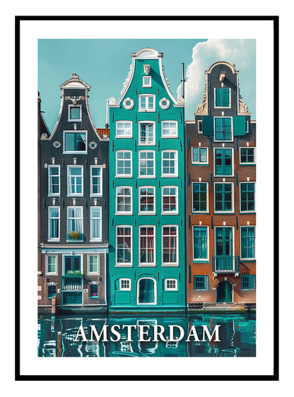 Amsterdam Buildings Art Print