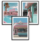 LA Motel Art Print